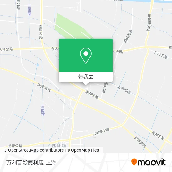 万利百货便利店地图