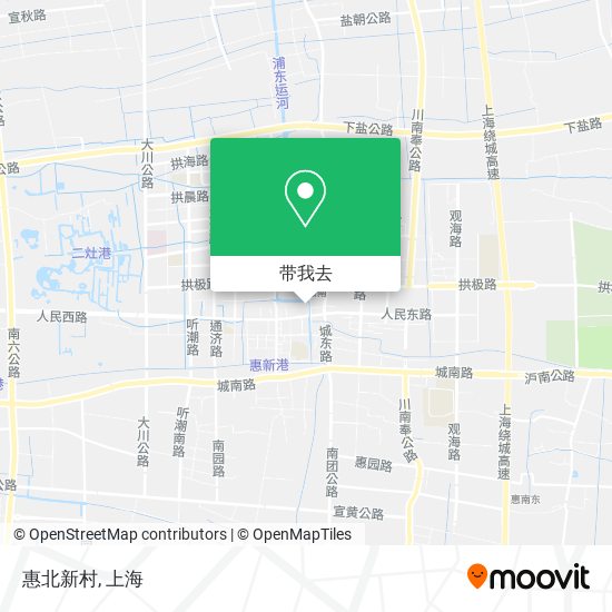 惠北新村地图