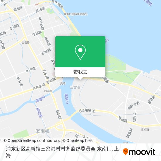 浦东新区高桥镇三岔港村村务监督委员会-东南门地图