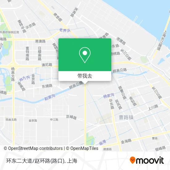 环东二大道/赵环路(路口)地图