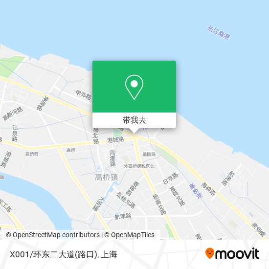 X001/环东二大道(路口)地图