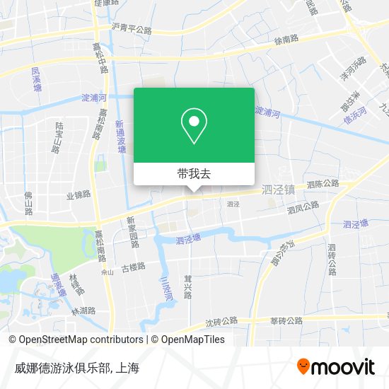 威娜德游泳俱乐部地图