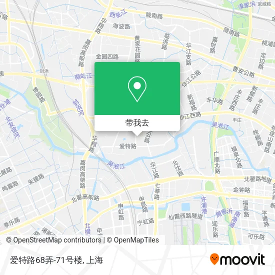 爱特路68弄-71号楼地图
