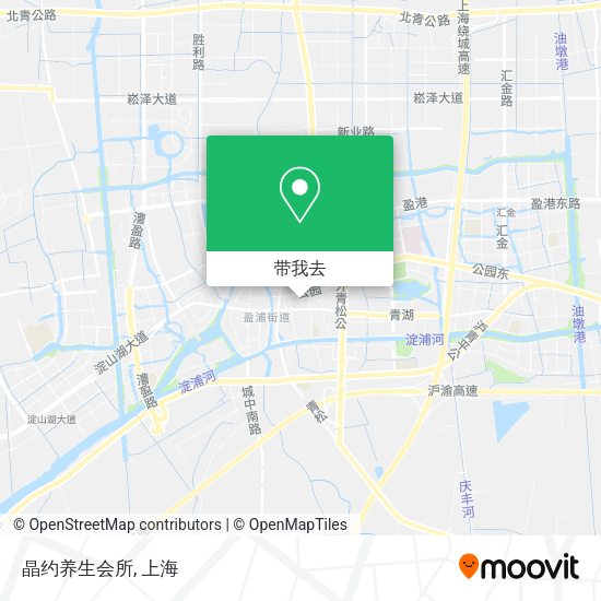 晶约养生会所地图