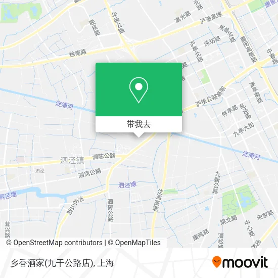 乡香酒家(九干公路店)地图
