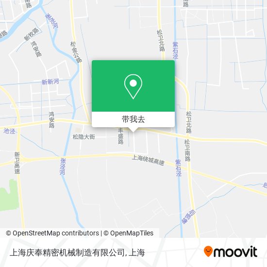 上海庆奉精密机械制造有限公司地图