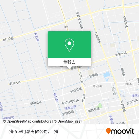 上海五星电器有限公司地图
