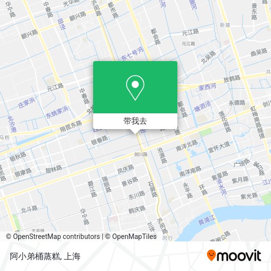 阿小弟桶蒸糕地图