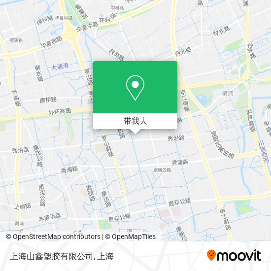 上海山鑫塑胶有限公司地图
