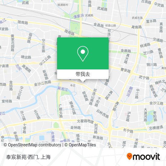 泰宸新苑-西门地图
