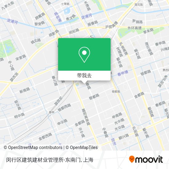闵行区建筑建材业管理所-东南门地图