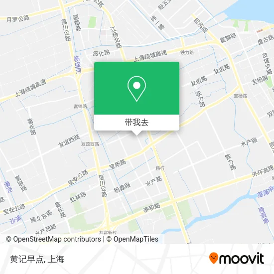 黄记早点地图