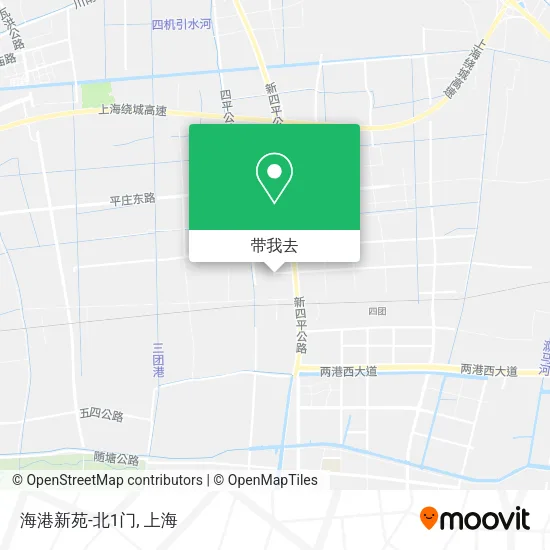 海港新苑-北1门地图