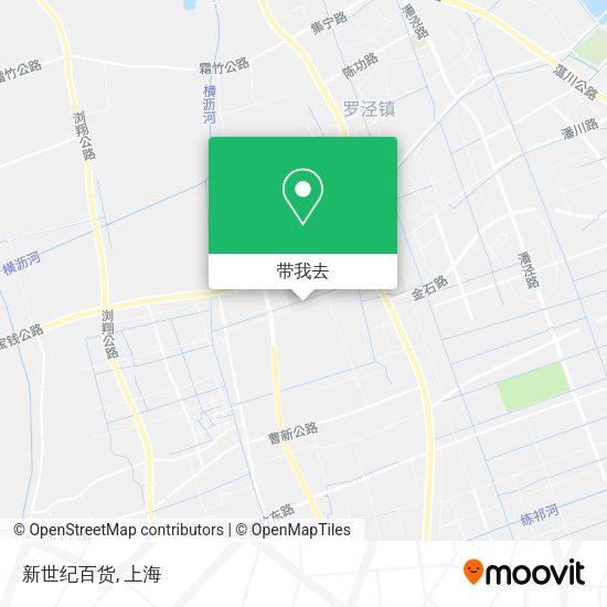 新世纪百货地图