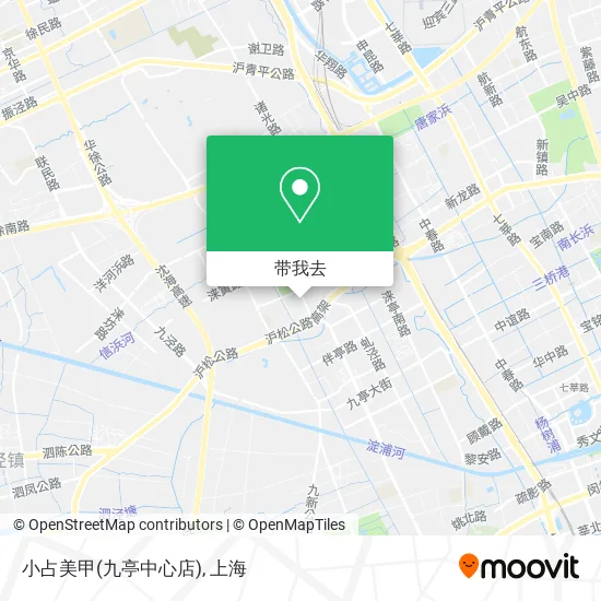 小占美甲(九亭中心店)地图