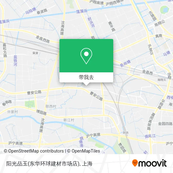 阳光品玉(东华环球建材市场店)地图
