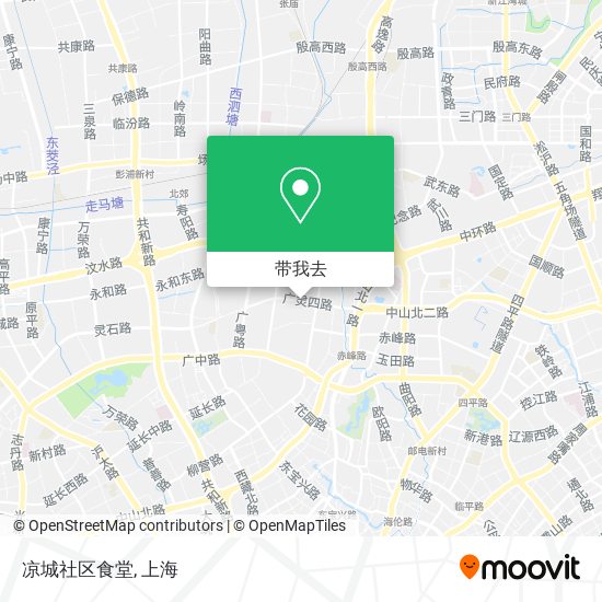 凉城社区食堂地图
