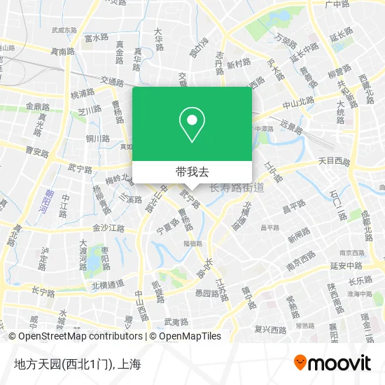 地方天园(西北1门)地图