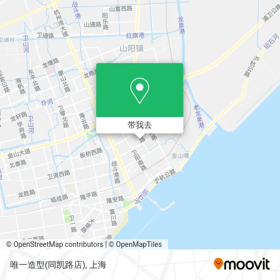 唯一造型(同凯路店)地图