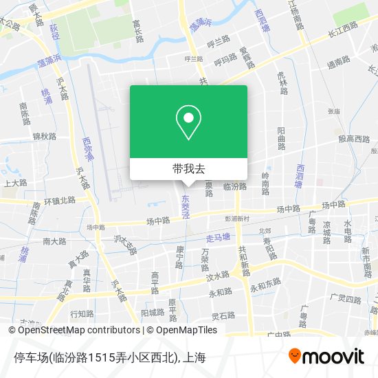停车场(临汾路1515弄小区西北)地图