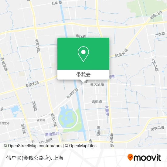 伟星管(金钱公路店)地图