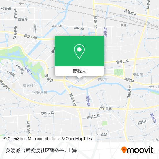 黄渡派出所黄渡社区警务室地图
