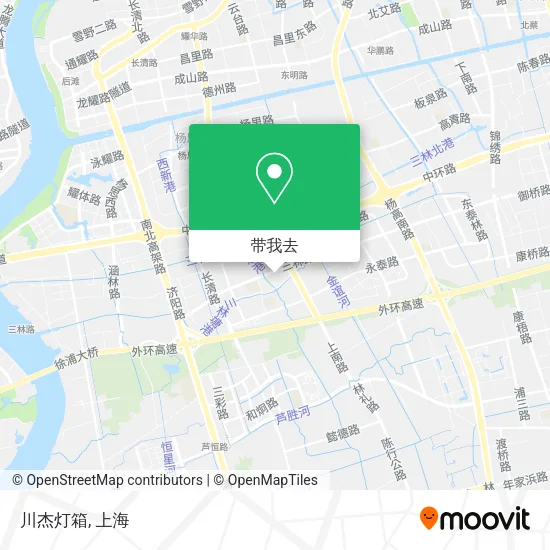 川杰灯箱地图