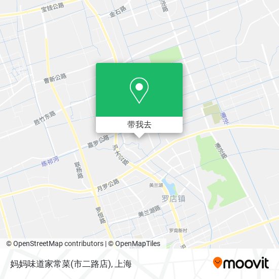 妈妈味道家常菜(市二路店)地图