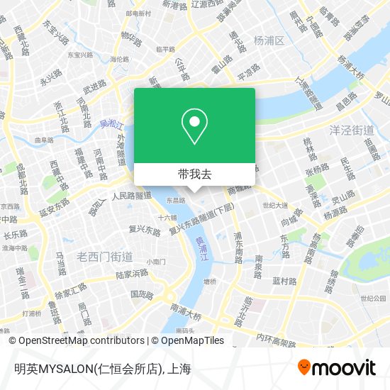 明英MYSALON(仁恒会所店)地图