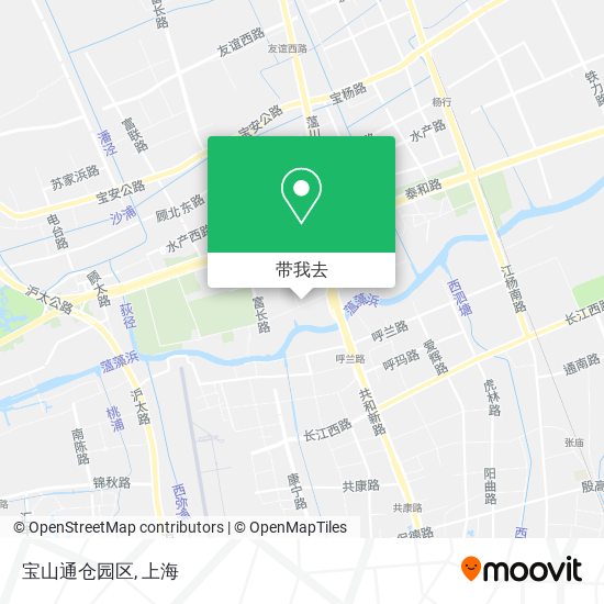宝山通仓园区地图
