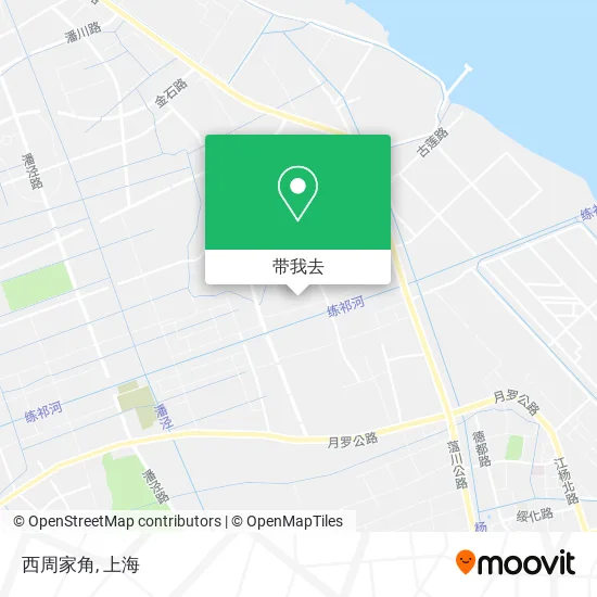 西周家角地图