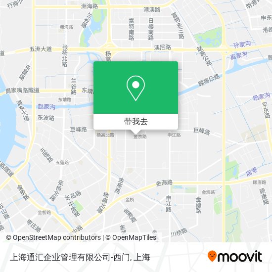 上海通汇企业管理有限公司-西门地图