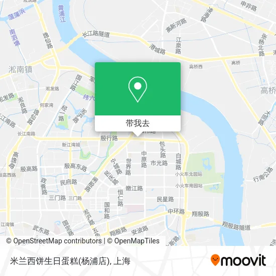 米兰西饼生日蛋糕(杨浦店)地图