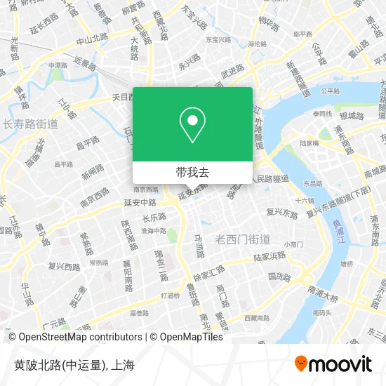 黄陂北路(中运量)地图