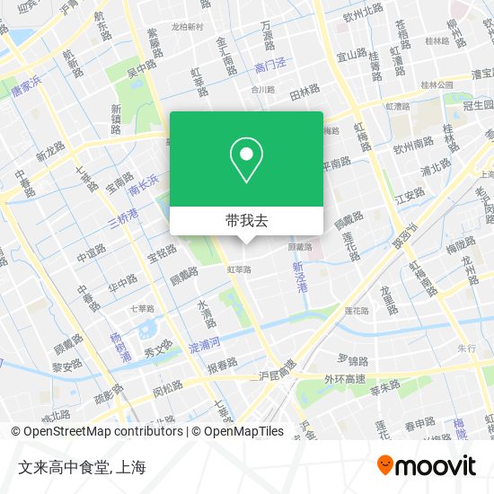 文来高中食堂地图