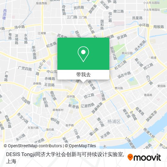 DESIS Tongji同济大学社会创新与可持续设计实验室地图