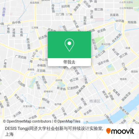 DESIS Tongji同济大学社会创新与可持续设计实验室地图