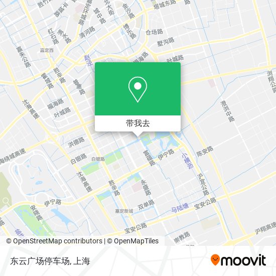东云广场停车场地图