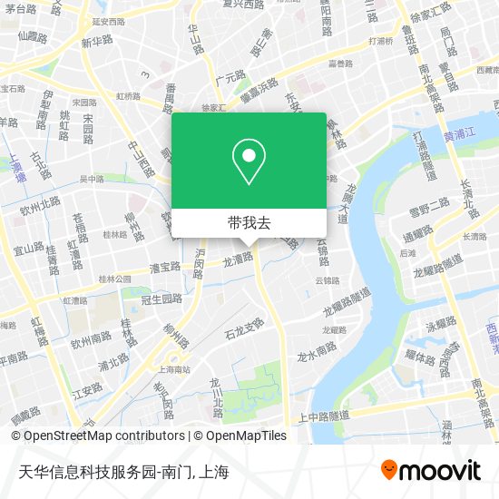 天华信息科技服务园-南门地图