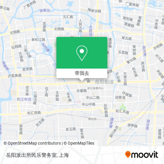 岳阳派出所民乐警务室地图