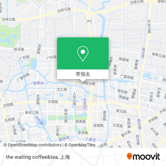 the waiting coffee&tea地图
