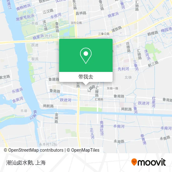 潮汕卤水鹅地图