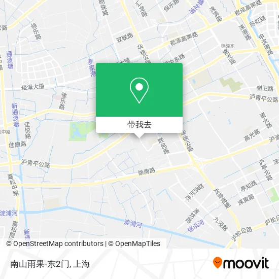 南山雨果-东2门地图