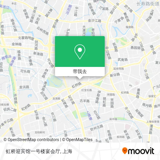 虹桥迎宾馆一号楼宴会厅地图