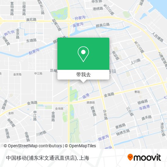 中国移动(浦东宋文通讯直供店)地图