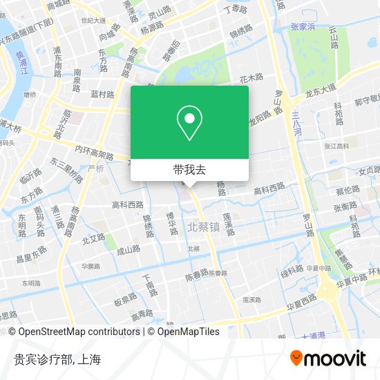 贵宾诊疗部地图