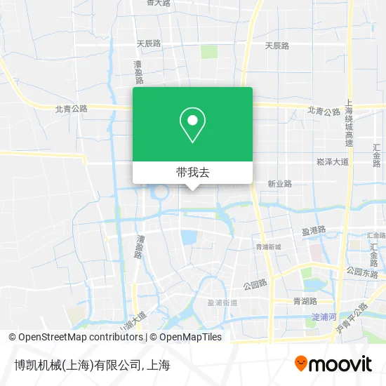 博凯机械(上海)有限公司地图