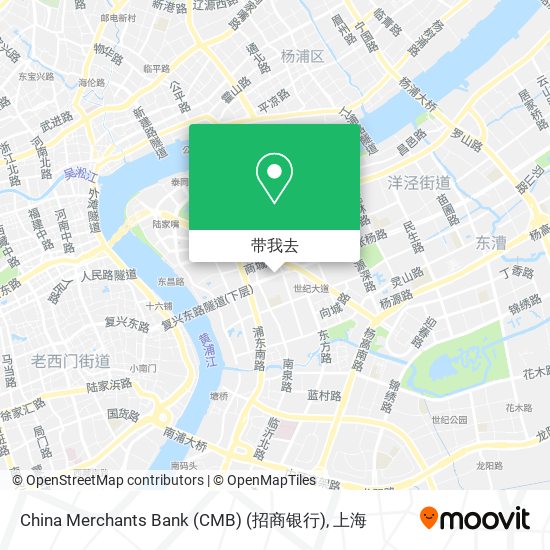 China Merchants Bank (CMB) (招商银行)地图