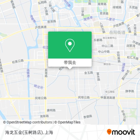 海龙五金(玉树路店)地图