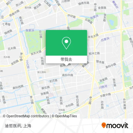 迪哲医药地图